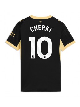 Ženski Nogometna dresi replika Manchester City Rayan Cherki #10 Gostujoči 2026-27 Kratek rokav Ženski Nogometna dresi replika Manchester City Rayan Cherki #10 Gostujoči 2026-27 Kratek rokav